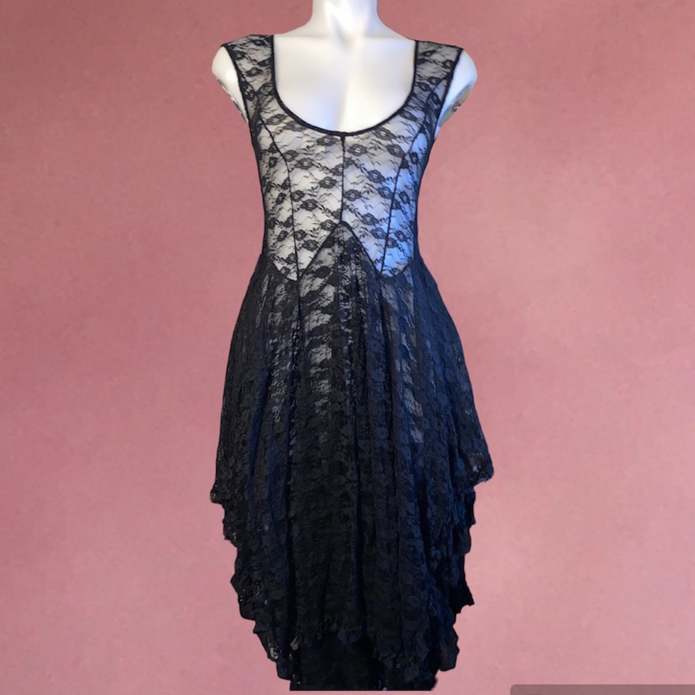 Intimately Free People French Courtship Lace Slip Dress